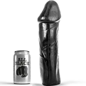Dong 28cm Ohne Hoden – All Black