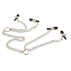 4 Nippelklemmen Mit Ketten | Ohmama
