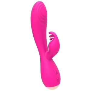 Magic Stick Rabbitvibrator Dreifach Stimulierende Köpfe Rosa | Nalone