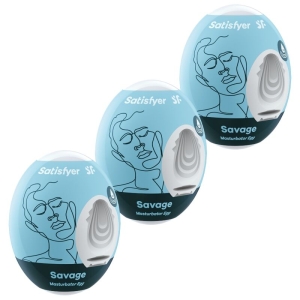3er Set Eggcited Serie - Savage | Satisfyer