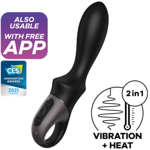 Heat Climax Analvibrator Black | Satisfyer