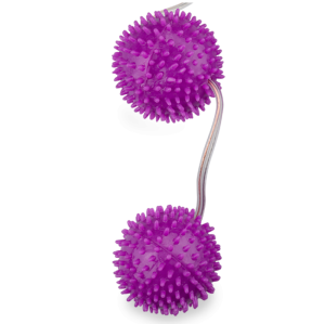 Tiefes Vergnügen Spiky Balls Lila 3,60cm