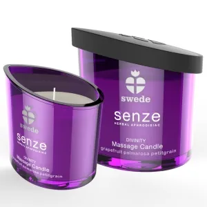 Senze Divinity Massagekerze - Grapefruit, Palmarosa, Petitgrain – Swede