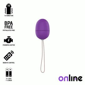 Vibrationsei Mit Fernbedienung S Lila – Online