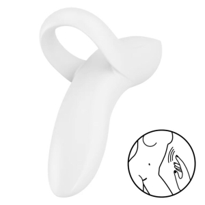 Bold Lover Fingervibrator Weiss | Satisfyer