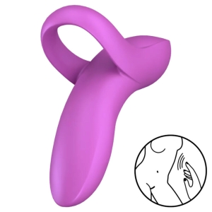 Bold Lover Fingervibrator Pink | Satisfyer