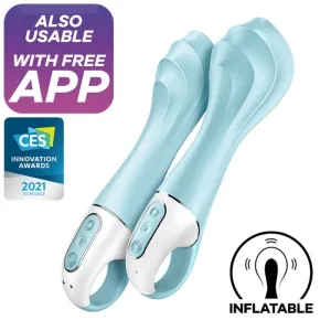 Air Pump Vibrator 5+ Blau – Satisfyer