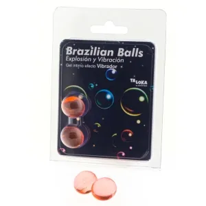 2 Brazilian Balls Vibrierender Effekt Und Aufregendes Gel – Taloka