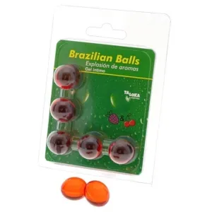 5 Brazilian Balls Erdbeere & Kirsche – Taloka