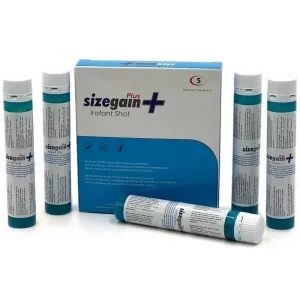 Sizegain Plus Instant Shot Male Energizer 5 Stk. – 500 Cosmetics