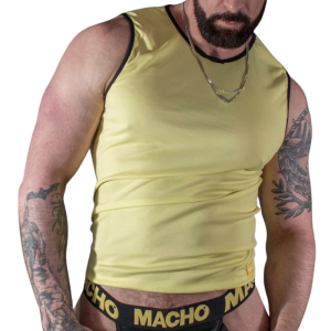 Gelbes T-Shirt L/XL | Macho