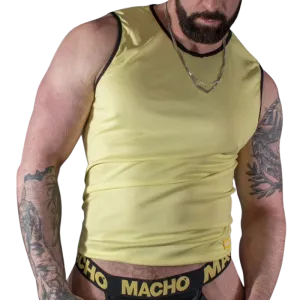 Gelbes T-Shirt L/XL – Macho