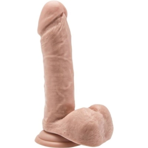 Dildo 18cm Mit Hoden Hautfarben | Get Real