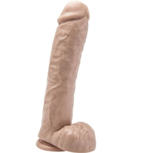 Dildo Mit Hoden 28cm Hautfarben | Get Real