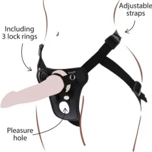 Strap On Vergnügungsgeschirr Schwarz – Get Real