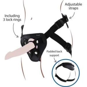 Strap On Deluxe Gurt Schwarz – Get Real