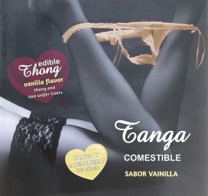 Wafer Tanga + 2 Nipplepads Vanille | Hotflowers