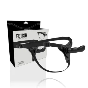 Harness Schwarzes Silikon G-Spot 16cm – Fetish Submissive