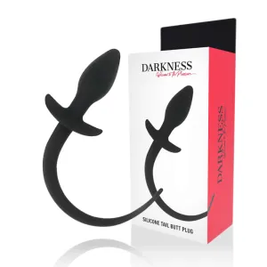 Analplug 28cm Schwarzes Silikon – Darkness