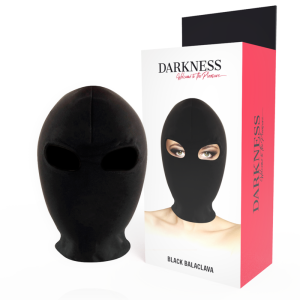 Unterwerfungsmaske Schwarz | Darkness
