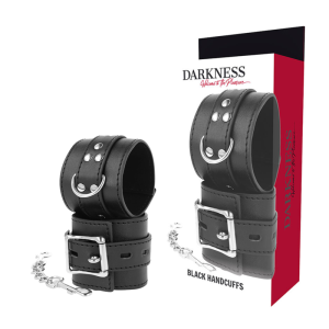 Handschellen Aus Schwarzem Leder | Darkness