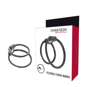 Verstärkende Duo Penisringe – Darkness