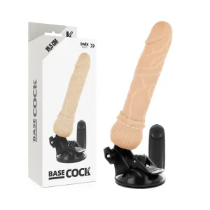 Realistischer Vibrator Natural 19,5cm | Basecock