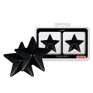 Nipplepatch Mit Schwarzen Sternen | Coquette Chic Desire