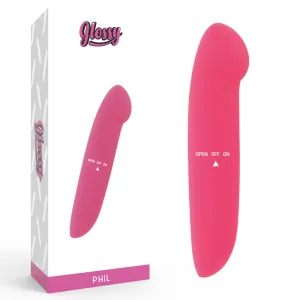 Phil Vibrator Rosa | Glossy