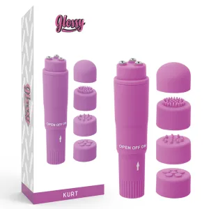Kurt Taschenvibrator Lila | Glossy