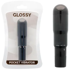 Taschenvibrator Schwarz | Glossy