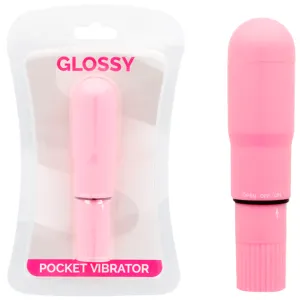 Taschenvibrator Rosa | Glossy