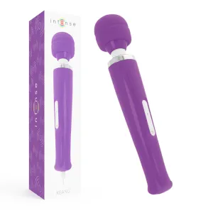 Keanu Vibrating Power Wand Purple – Intense