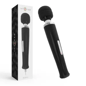 Keanu Vibrating Power Wand Schwarz – Intense