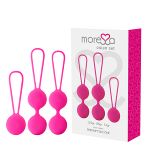 Osian Set Premium Silikon Rosa | Moressa