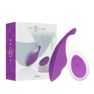 Lila Vibrator mit Fernbedienung und Verpackung mit der Aufschrift 