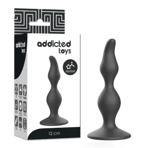 Sexueller Analplug 12cm Schwarz – Addicted Toys