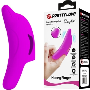 Delphini Leistungsstarker Fingerstimulator Lila | Pretty Love