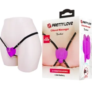 Klitormassager Heartbeat 10 Vibrationsmodi Lila – Pretty Love