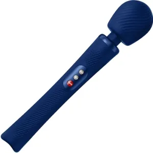 Vim Silikon Vibrierender, Gewichteter Rumble Wand Mitternachtsblau – Fun Factory