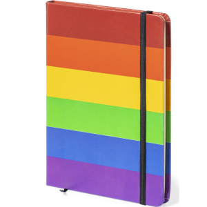 Notizbuch Mit LGBTQ Flagge 15 X 21 | Pride