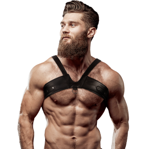 Brigade Brustgurt Aus Öko Leder | Fetish Submissive