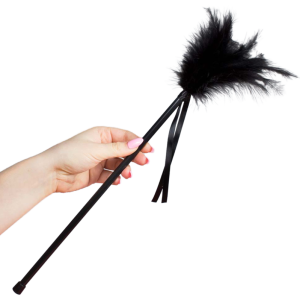 Schwarze Federn 40cm | Secretplay