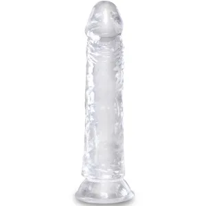 Realistischer Penis 19,7cm Transparent – King Cock