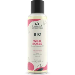 Bio Wild Roses Massageöl 100ml – Intimateline Luxuria