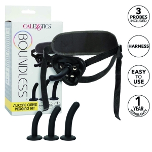 Boundless Silikon Curvy Pegging Kit | Calex