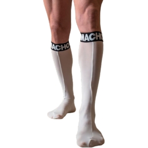 Dünne Socken OneSize Weiss | Macho