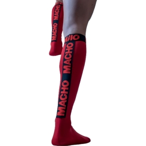 Dünne Socken OneSize Rot | Macho