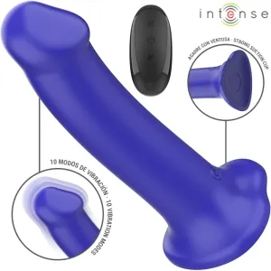 Victoria Vibrator Mit Saugnäpfen 10 Modi Dunkelblau | Intense