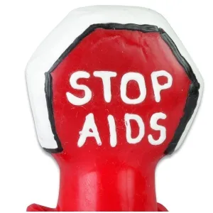 Rotes Stoppschild mit der Aufschrift 